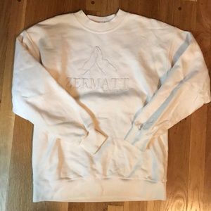 Vintage zermatt Switzerland crew neck sweater
